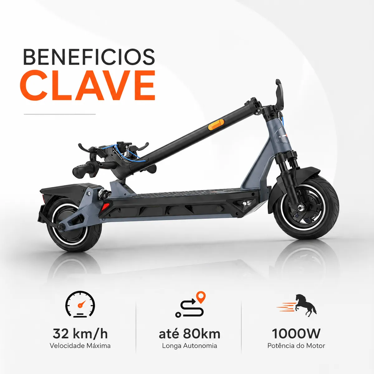 Intel Cross Pro | Patinete Elétrico Off-Road | Mais Potência e Liberdade - 2