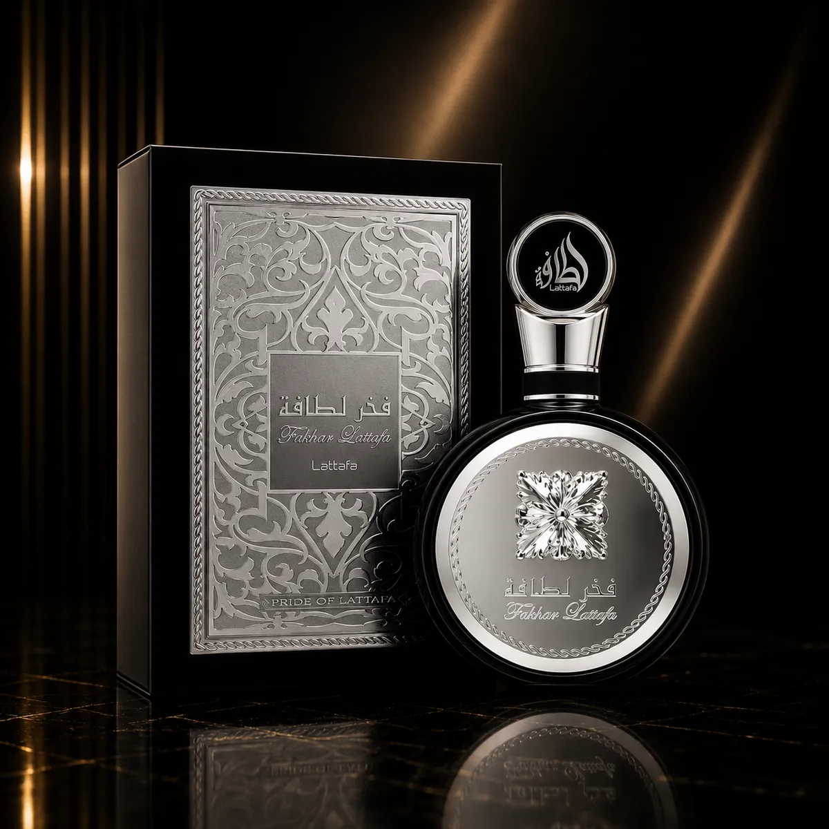 Kit 4 Perfumes Árabes Masculino - Assad Lattafa, Al Noble Safeer, Lattafa Fakhar e Club de Nuit - (100ml Cada) - 4