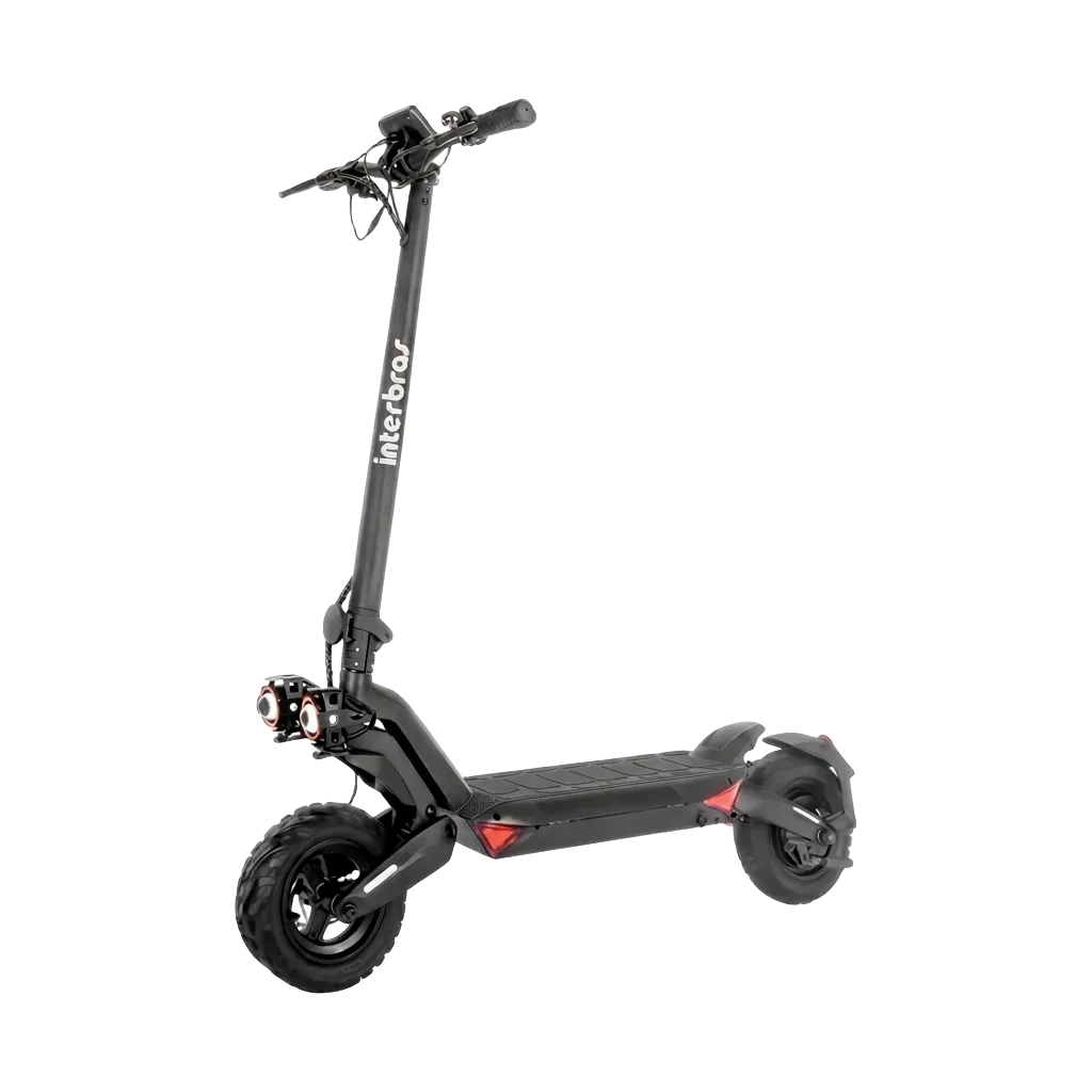 Patinete Elétrico Intelbras Cross Pro 500W 48v 12.5Ah - Off-road, Suspensão dupla, 45Km/h, Pneus 10" IP54